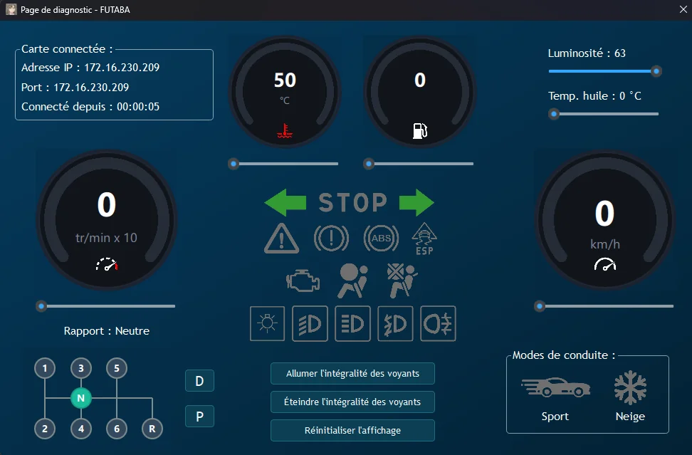 F.U.T.A.B.A interface